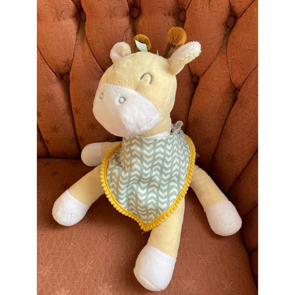 Baby Aspen Jamie The Giraffe Plush Bandana Bib New Tush Tag Only s37